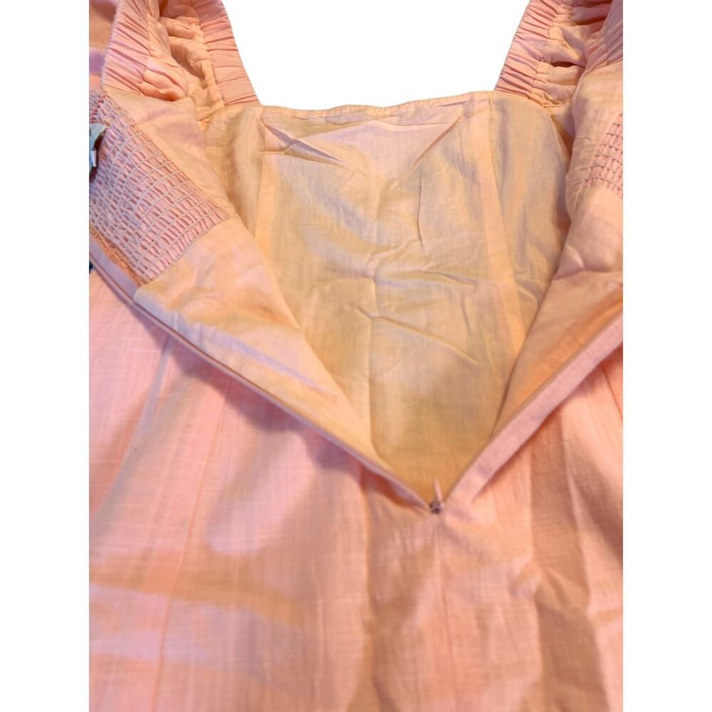 SNDYS Tuscany Baby Pink Cotton Dress - Size M - Picture 11 of 15